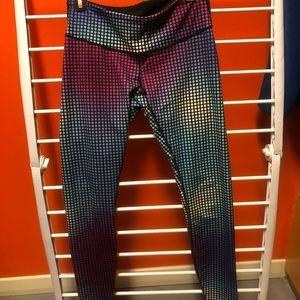 Lululemon full length wunder under tights size 8